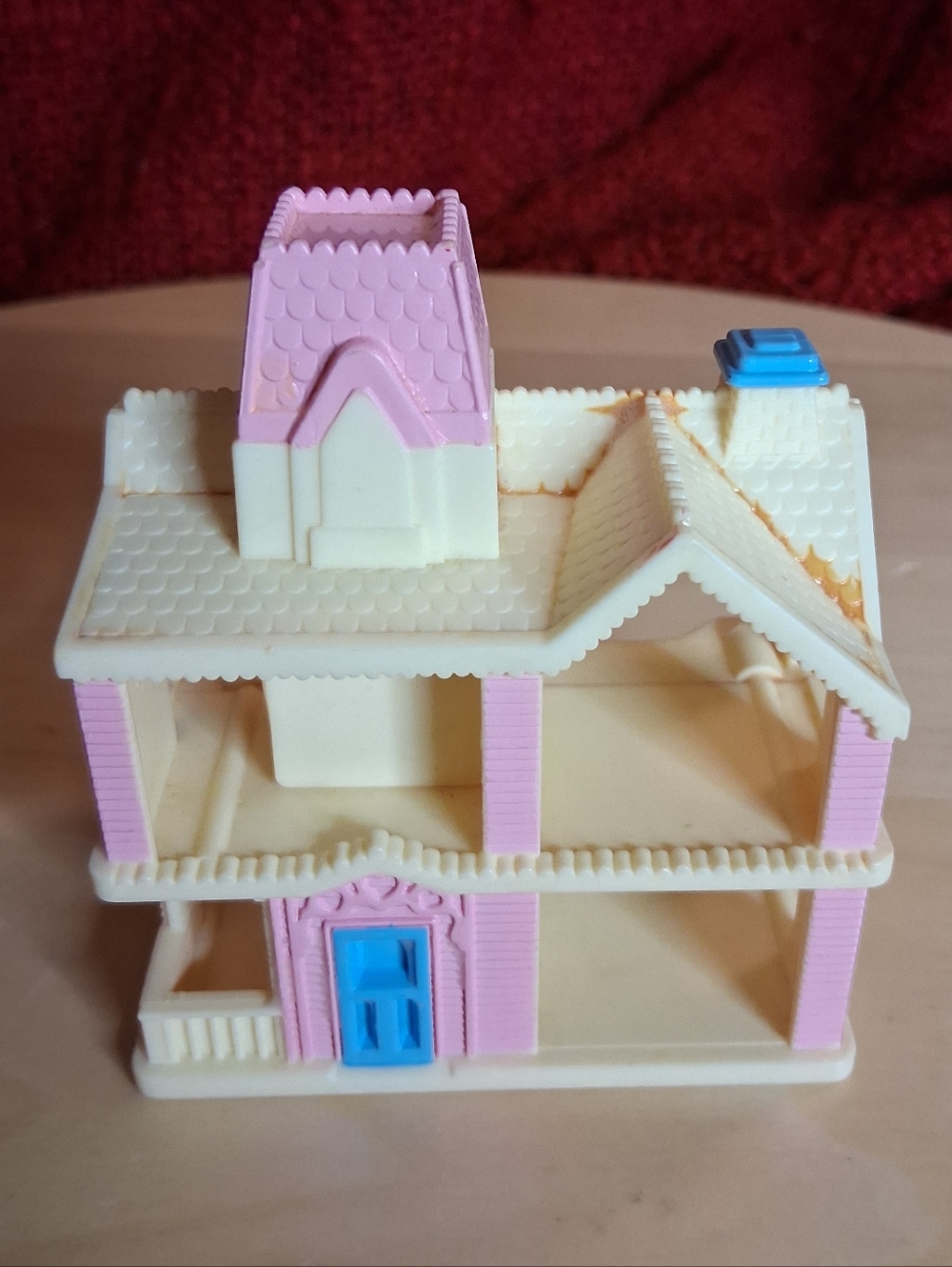 Vintage 90s Playskool Plastic Miniature Dollhouse For Dollhouse